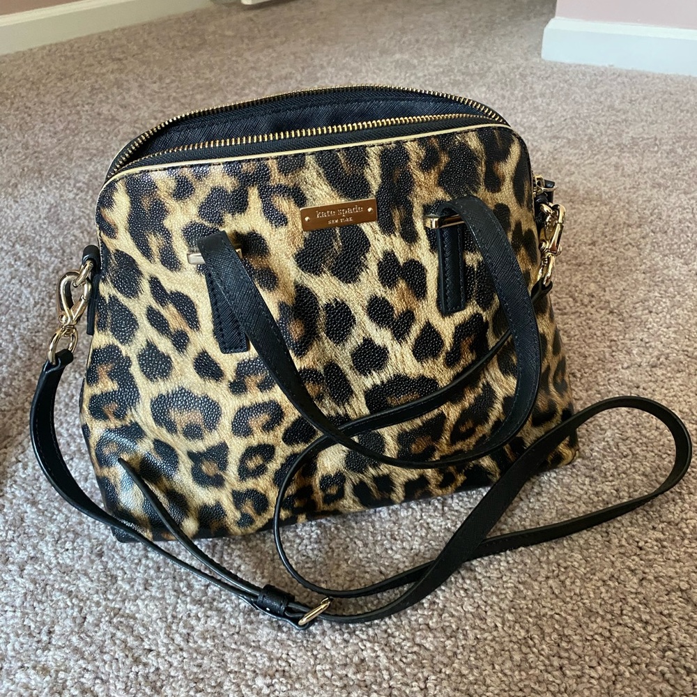 Kate spade leopard print bag